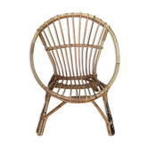 Fauteuil d’enfant en rotin