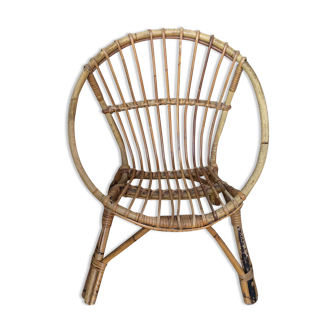 Rattan children's chair