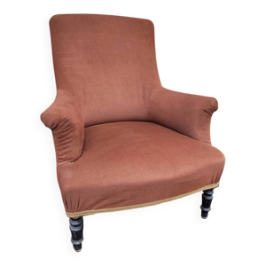 Fauteuil crapaud ancien - pieds