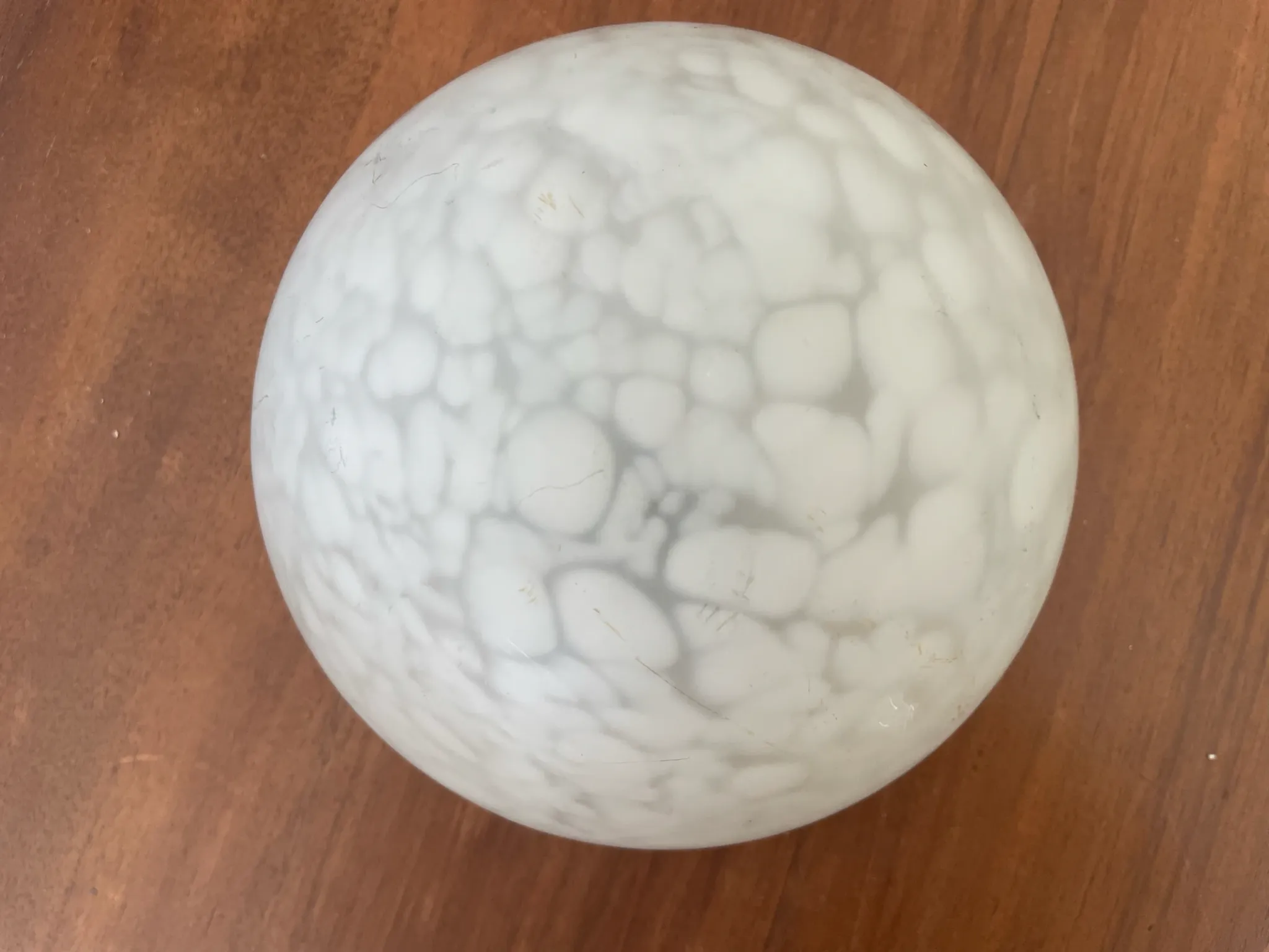vintage ceiling light/wall lamp Relux Milano in thick opaque glass included
