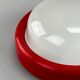 Plafoniere Flush Mount Glass Space Age Design