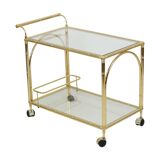 Hollywood Regency Trolley Bar Furniture Faux Bamboo Orsenigo Italy