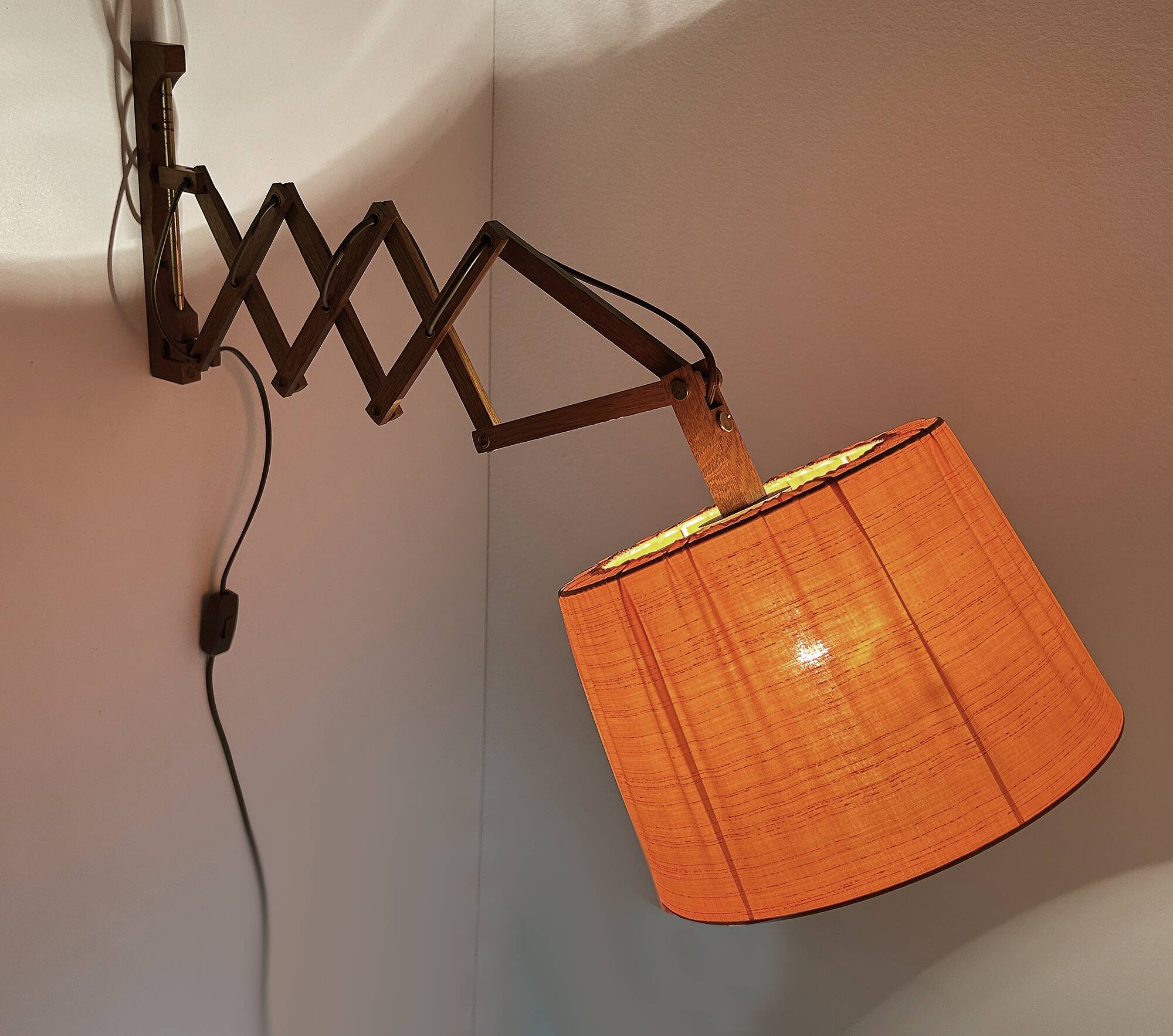 Vintage Scandinavian  Wall Lamp