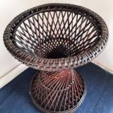 Diabolo in rattan of the 60s/70s