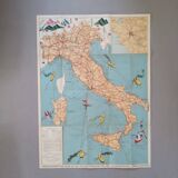 Tourist map of Italy