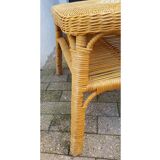Rattan coffee table