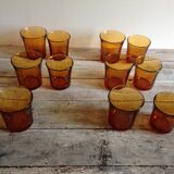 Lot of 11 vintage glasses