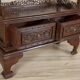 Antique Japanese Cabinet in Exotic Wood