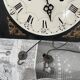 Horloge comtoise coq morbier