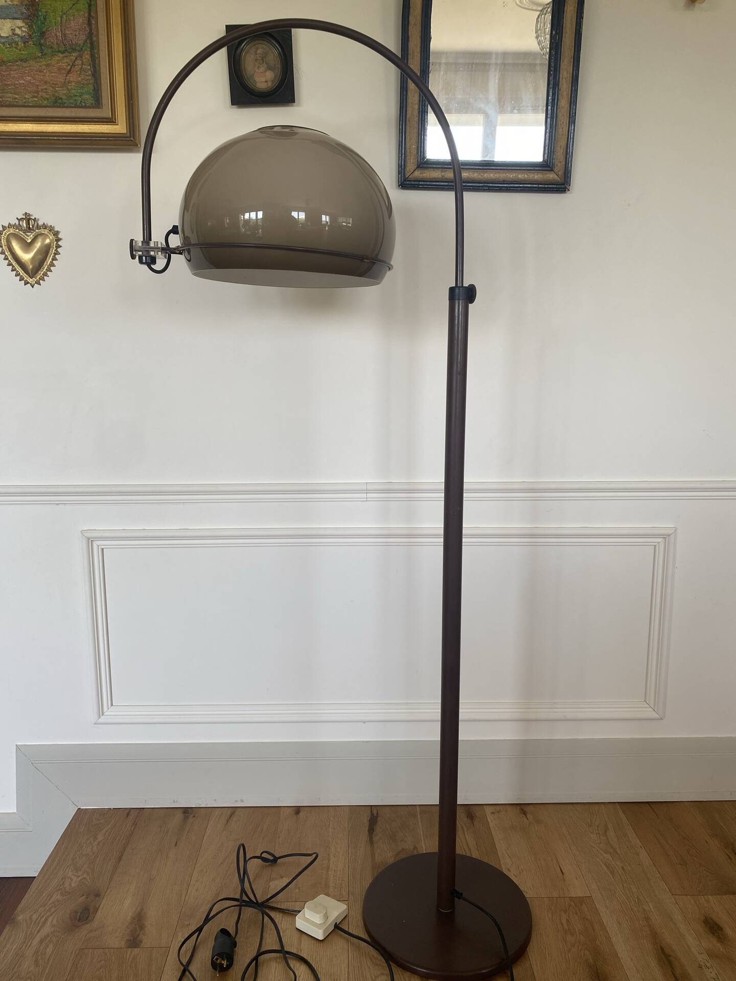 Mushroom Floor Lamp / Space Age Mid-Century by Gepo