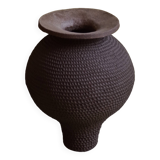 Black Foam Vase