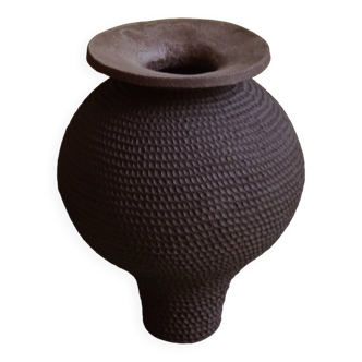 Black Foam Vase