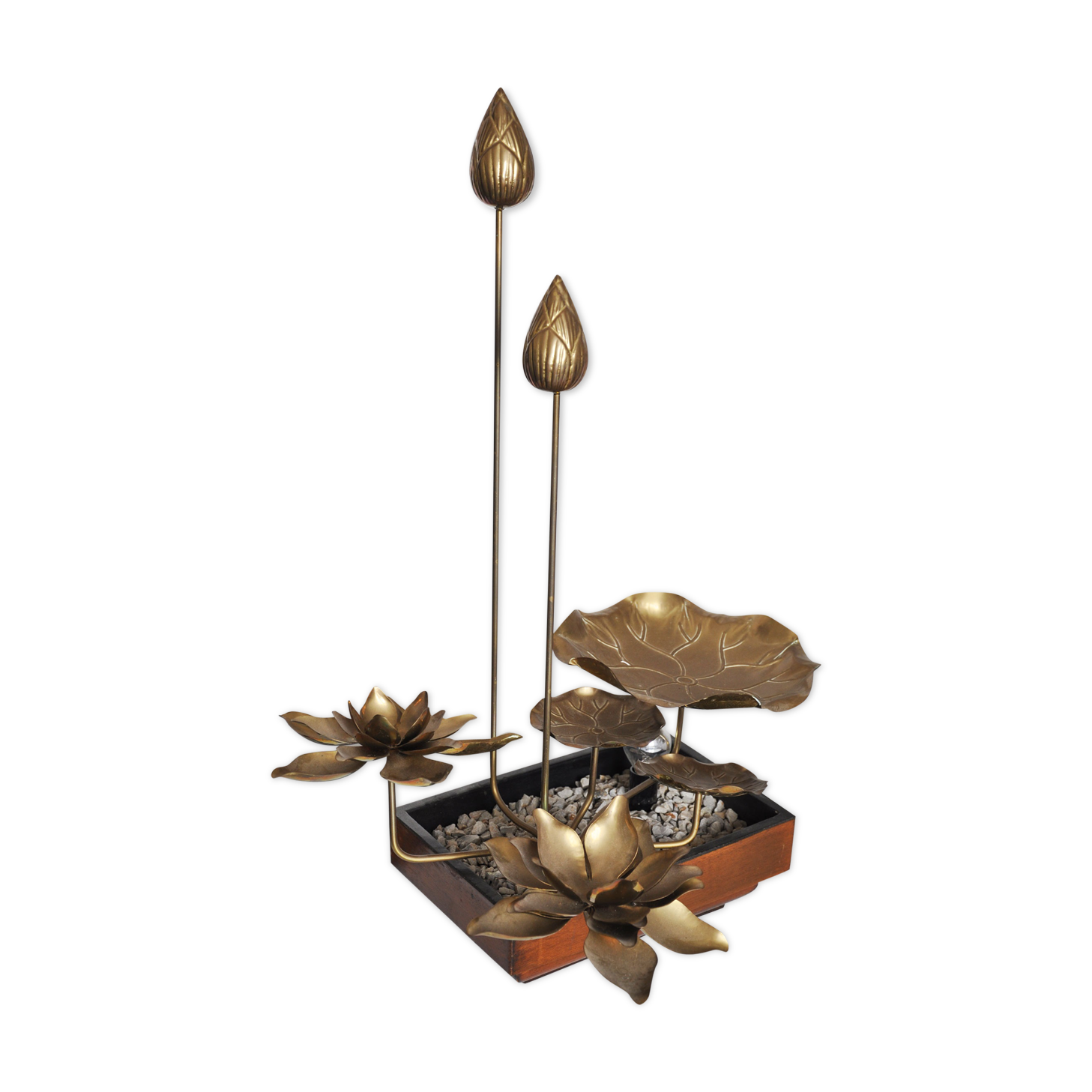 1970 lotus flower lamp