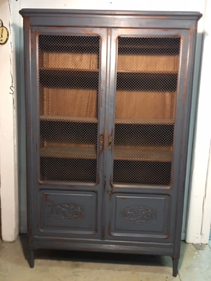 Armoire grillagée art déco 1930 Selency