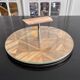 Straw marquetry top