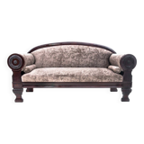 Canapé ancien de style Biedermeier, Europe du Nord, vers 1840.