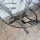 Table basse fer forgé epoque art deco 1930/40