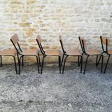 Vintage school chairs