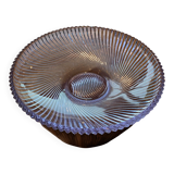 1970s glass fruit bowl