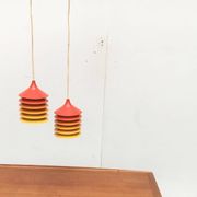 Vintage Duett pendant lamps by Bent Gantzel Boysen for Ikea, set of 2