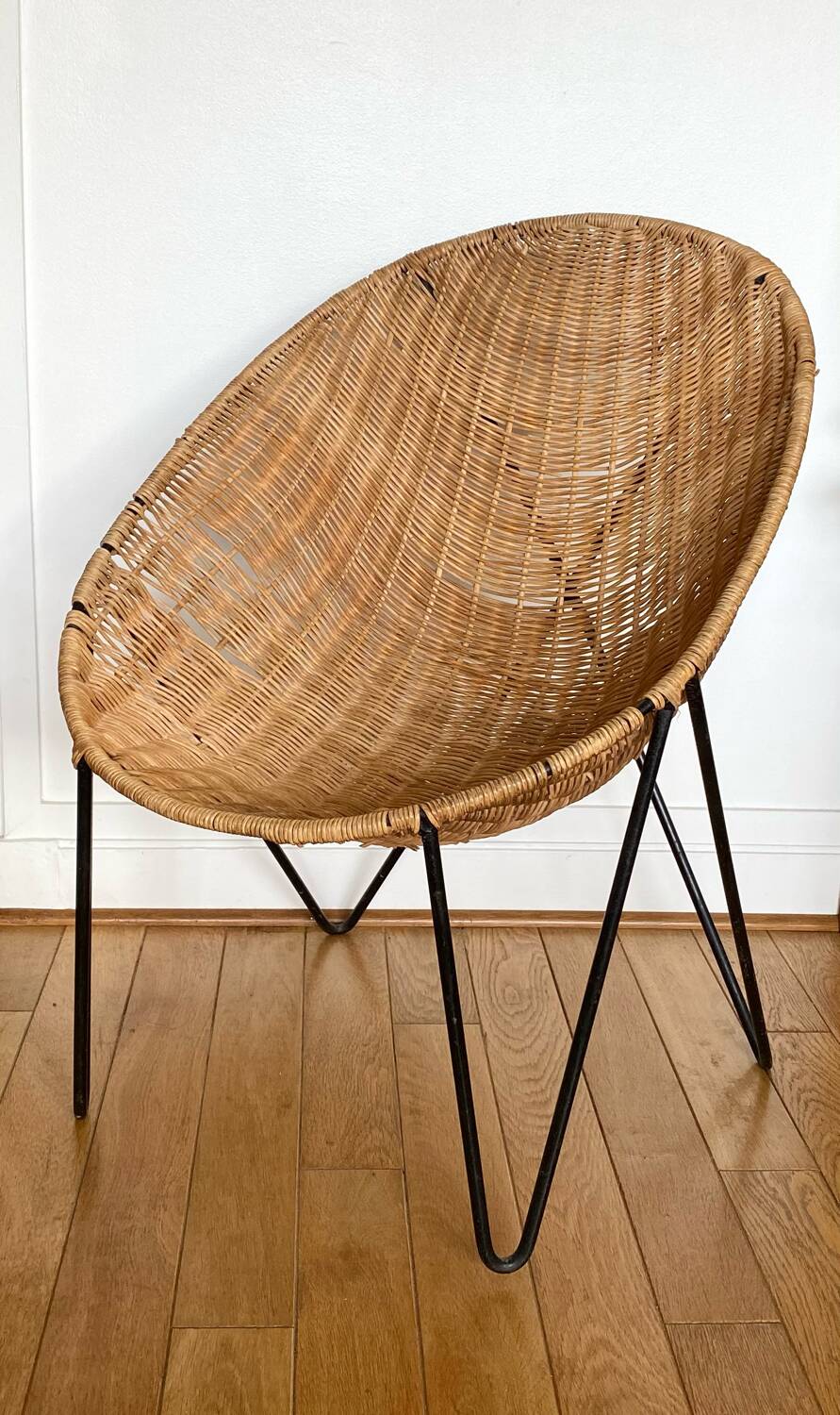 Wicker/Rattan Egg Chair Armchair
