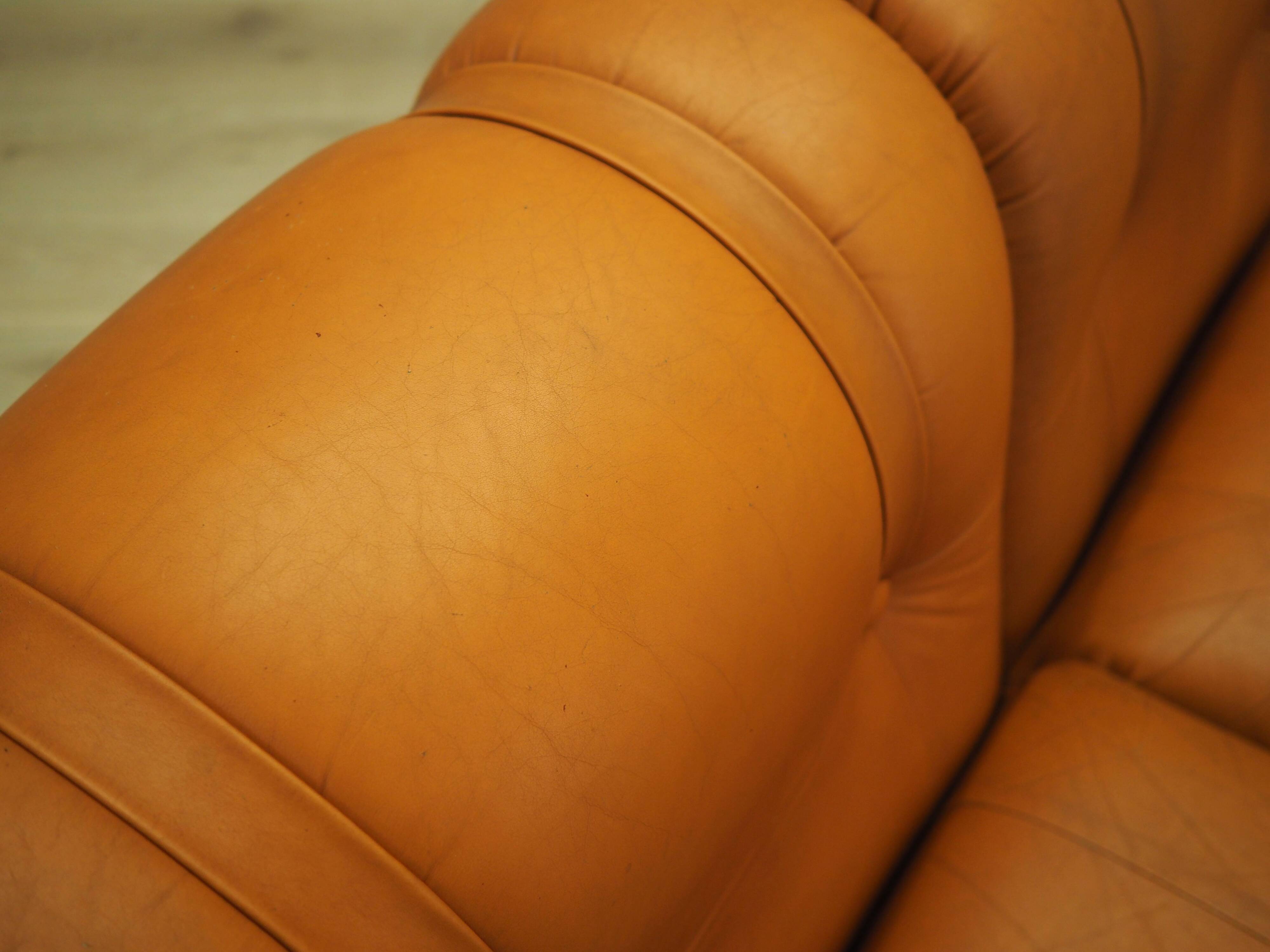 Orange sofa, Space Age design, 1960s, production: Italy