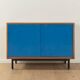 Commode bleue des années 1950