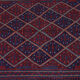 Afghan gazak geometric pattern rug 116x113cm