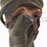 Art nouveau lamp