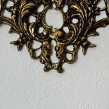 Gilded bronze mirror