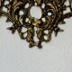 Gilded bronze mirror