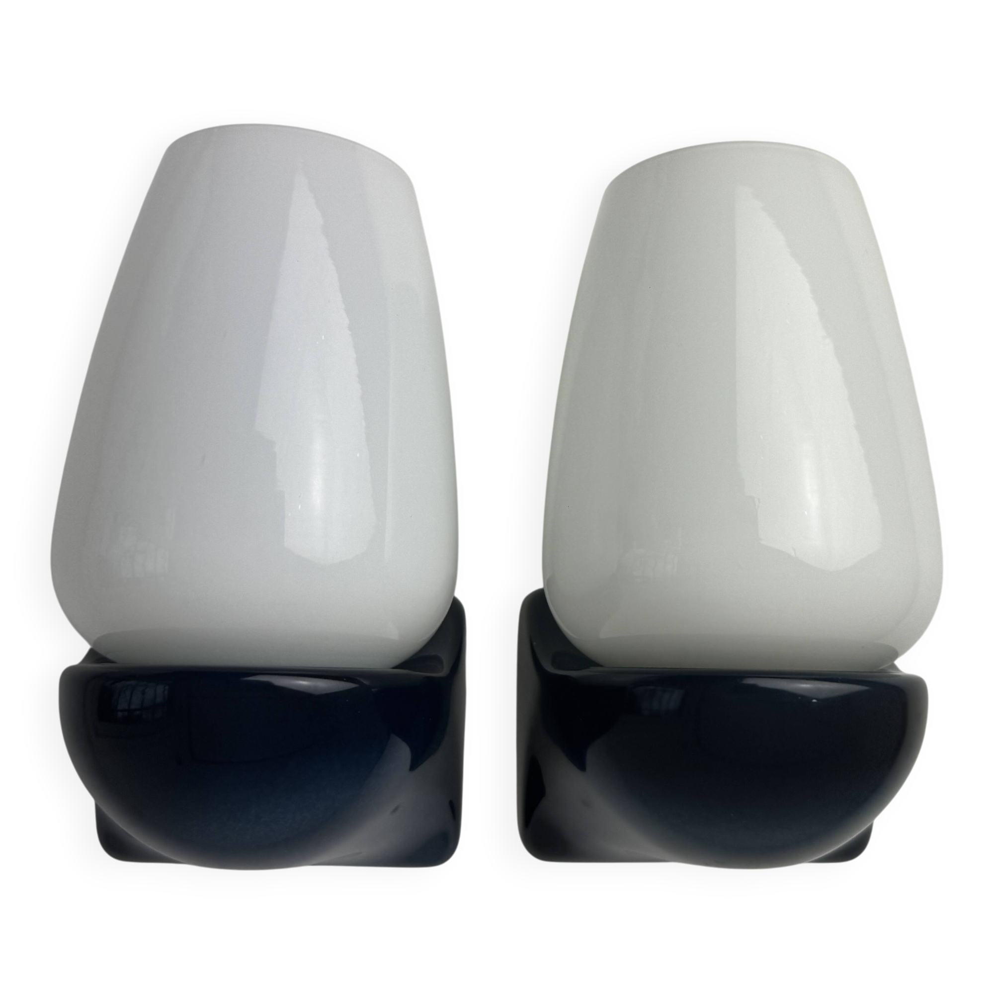 Pair of vintage "coram" wall sconces.