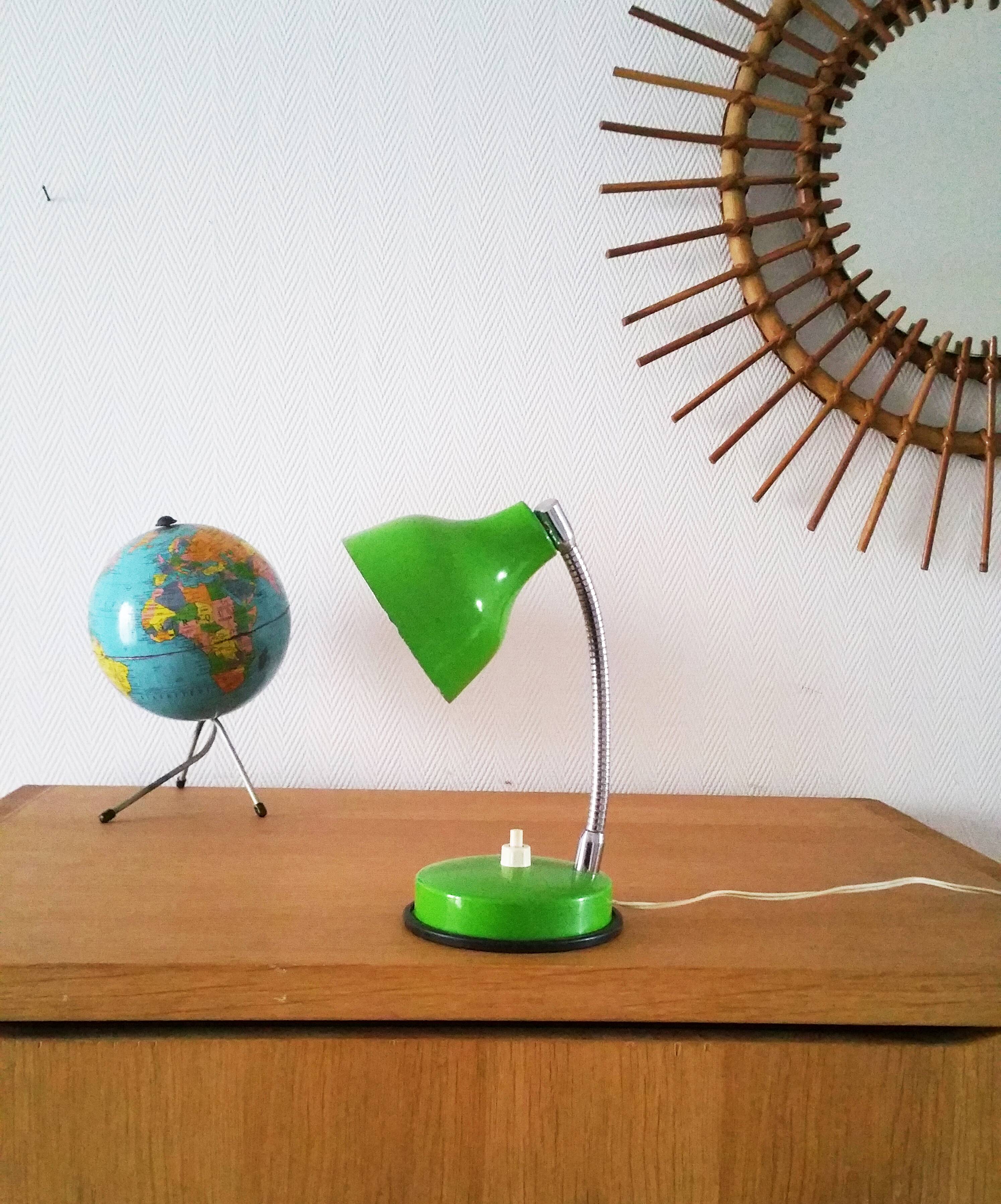 Small flexible lamp 80s POP - Metal painted