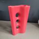 Vase en céramique rouge mat, 1960
