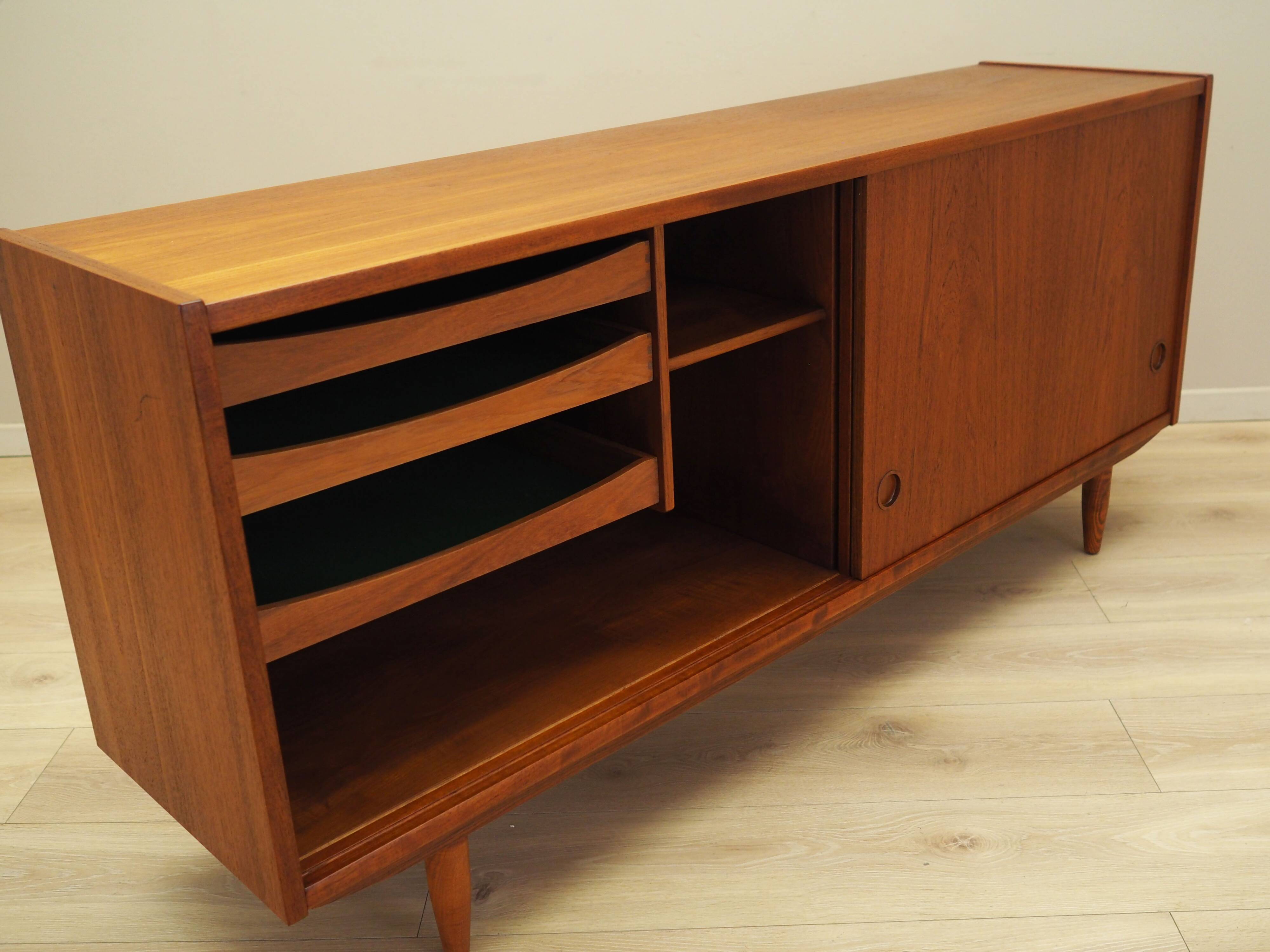 Teak sideboard, Danish design, 1970s, production: Denmark