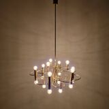 Mid Century Chandelier Designed by  Sciolari, 1970's