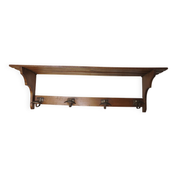 Wall-mounted coat rack
