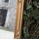 Large golden mirror style Rococo Louis XV 82x136cm