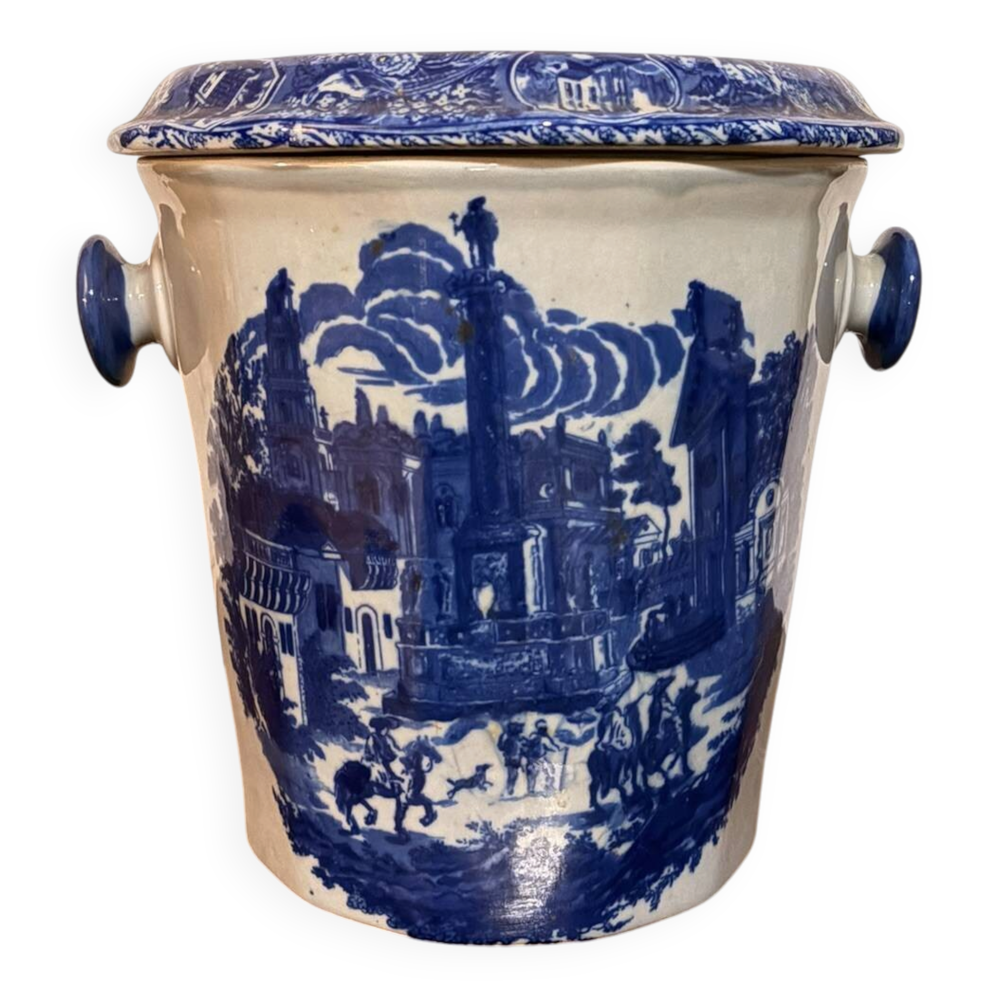 Old Fruit Wine Cooler Victoria Ware Ironstone Porcelain