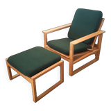 Børge Mogensen chair 2256 with hocker 2248
