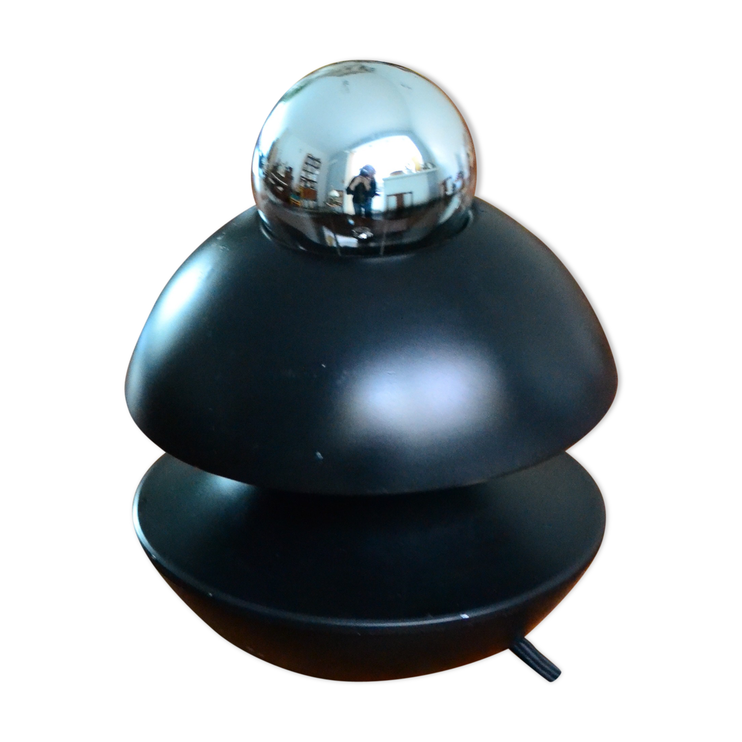 70s modernist lamp Klaus Hampel by Kaiser Leuchten