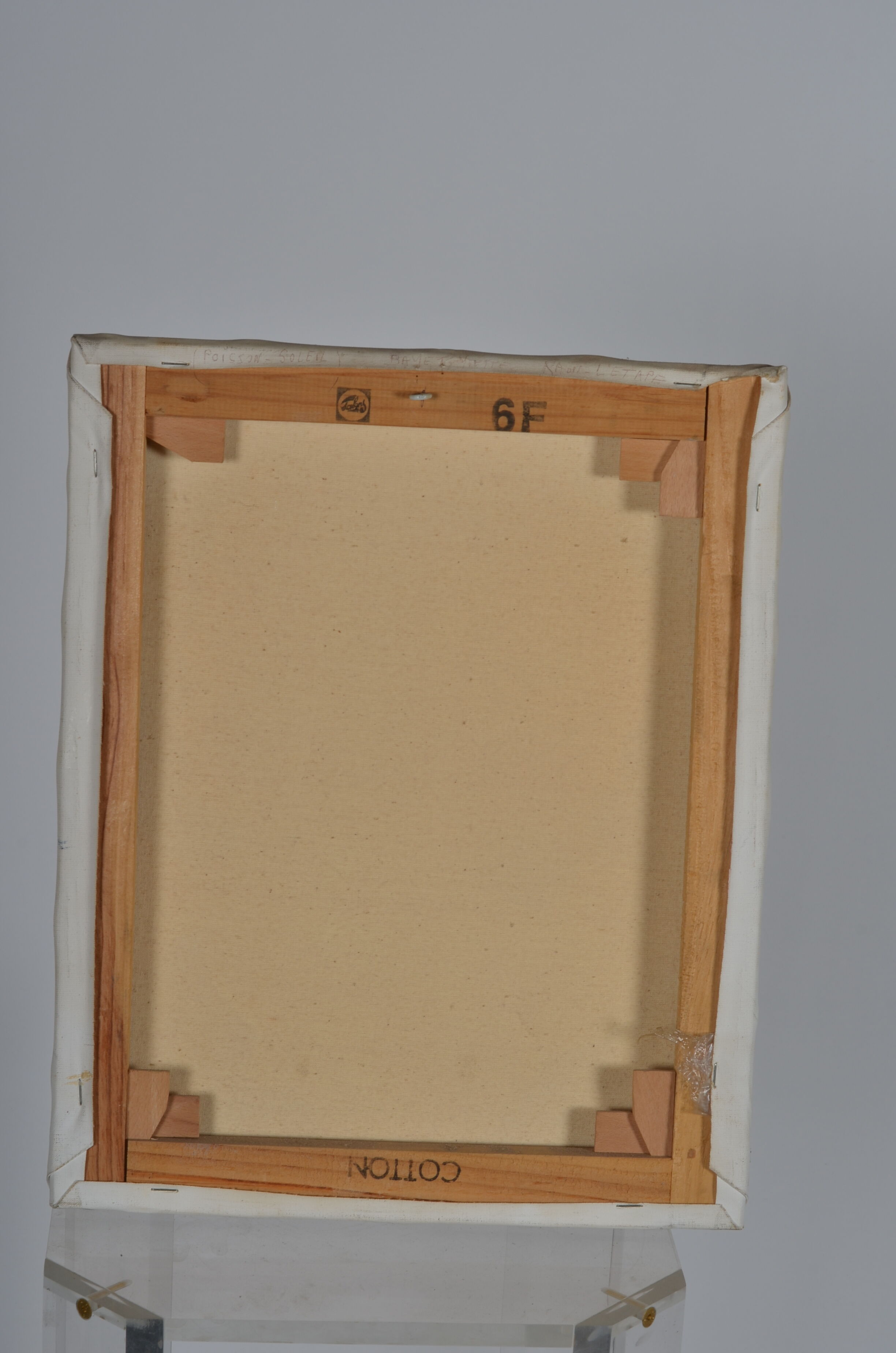 Oil on canvas sunfish