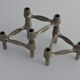Bougeoirs empilables Nagel design vintage