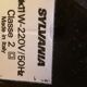 Sylvania vintage lamp, 80s Italian design