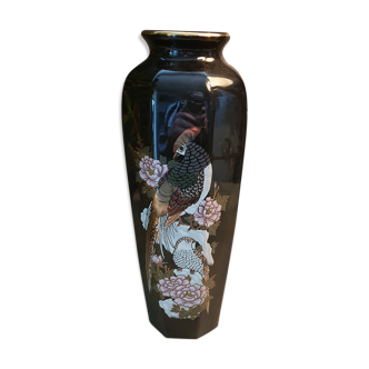 Vase japonais signé