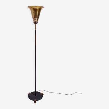 Neoclassical tripod floor lamp, 1940