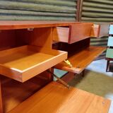 Czech wood and formica sideboard
