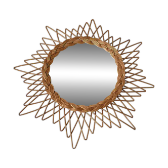 Miroir soleil osier