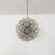 Lustre en verre bullé par Doria