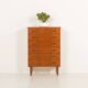 Commode en teck danois dans le style de Johannes Sorth, années 1960.